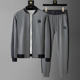 Damon Premium Tracksuit – Men’s Clean-Cut Zip Tracksuit with High-Stretch Comfort