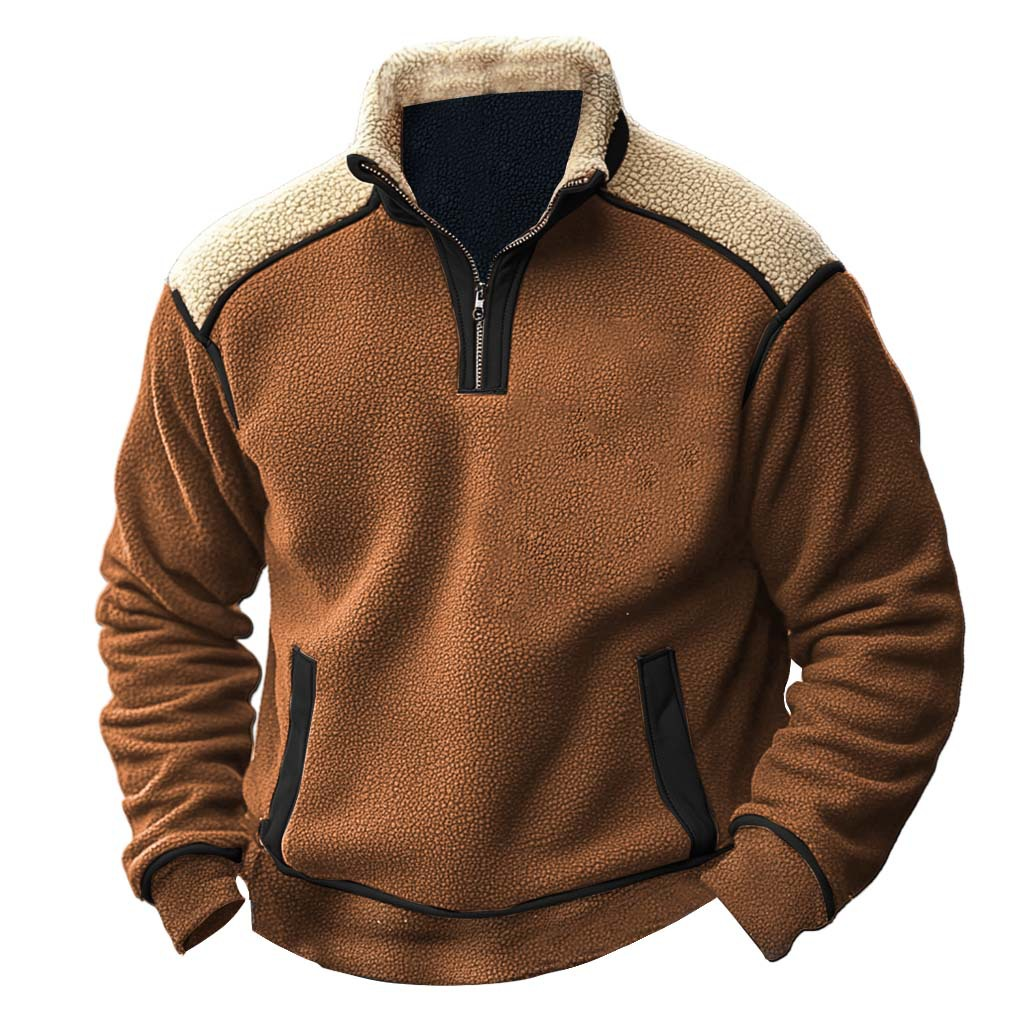 Colorado Quarter Zip Sherpa Sweater