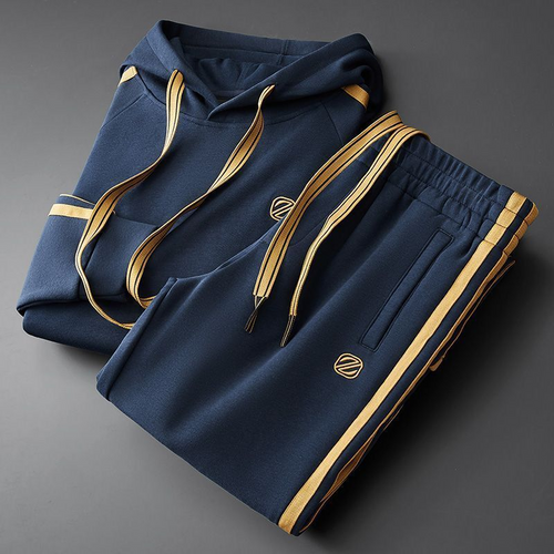 Austin Lycra Hoodie Men's Tracksuit Set