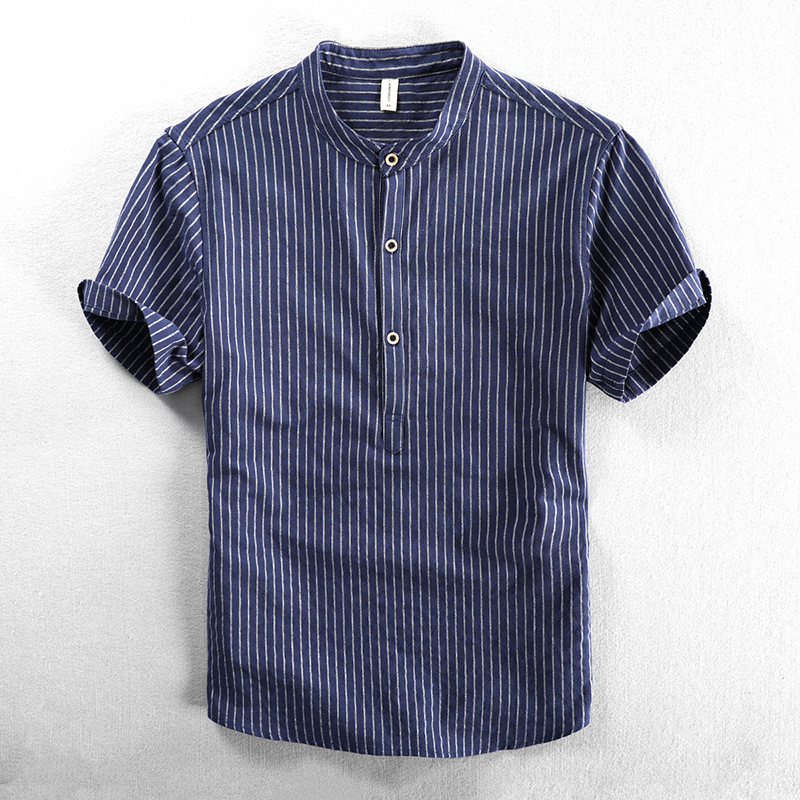 Isla Button-Up Henley Shirt