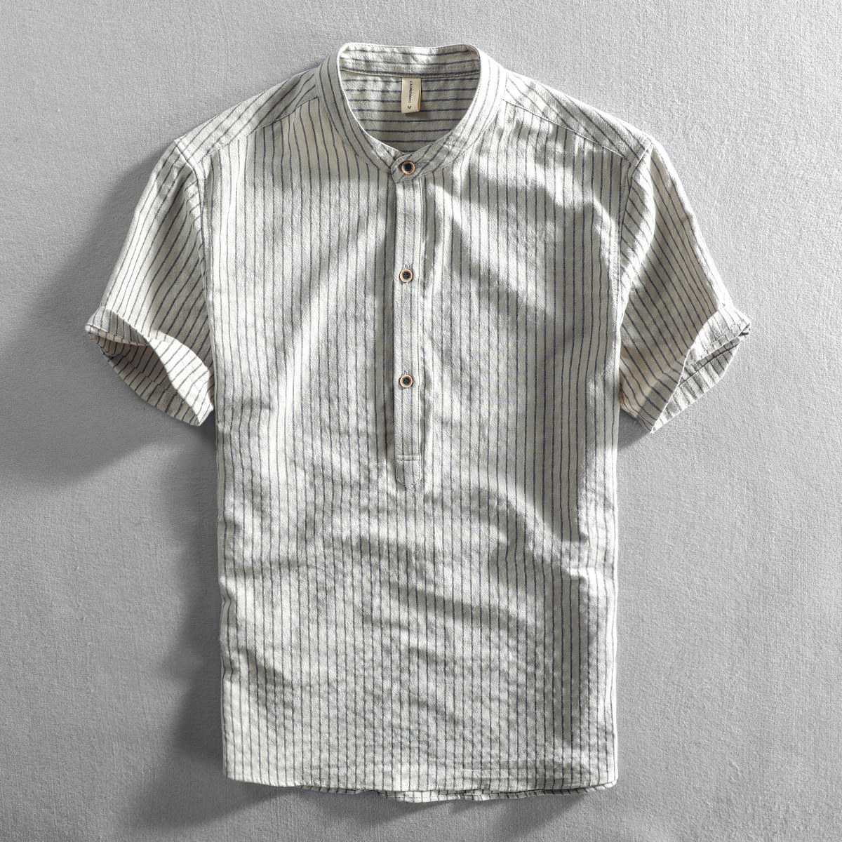 Isla Button-Up Henley Shirt