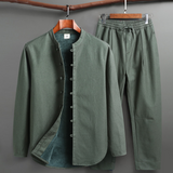 Rafael Men’s Linen Suit – Lightweight Cotton-Blend Set for Summer Style & Breathability