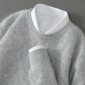 Adrian Men's Cashmere Sweater – Lightweight Men’s Pullover in Breathable Knit