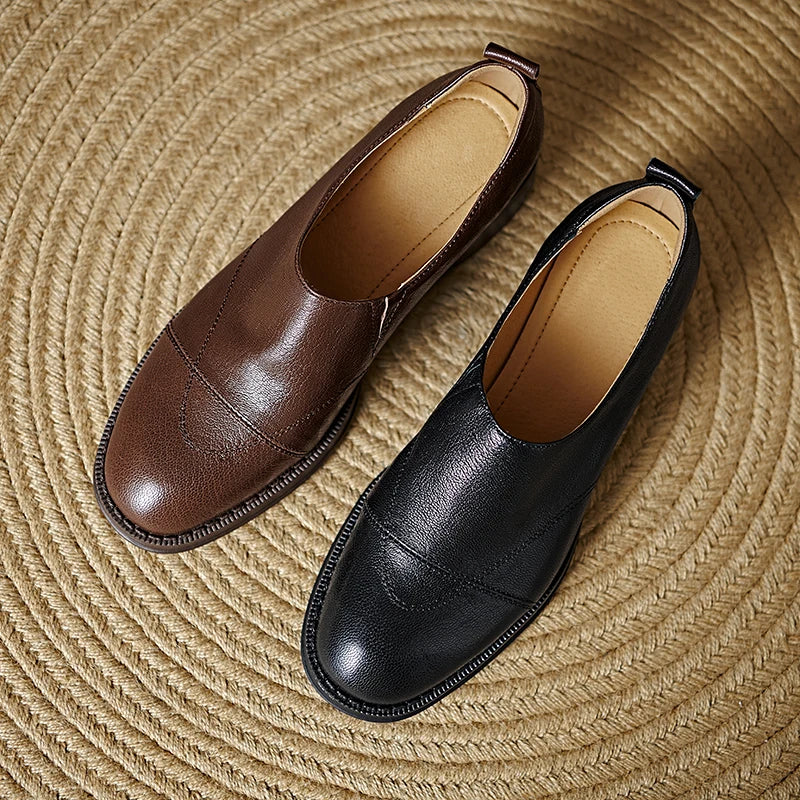 Elowen Leather Loafers