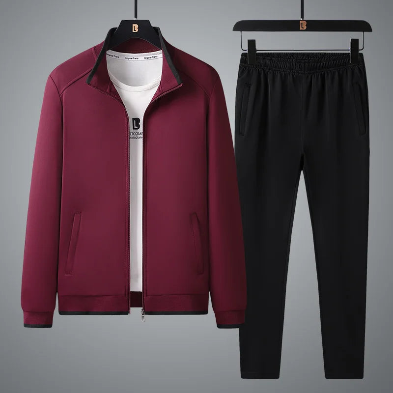Malik Premium Tracksuit – Sculpted Stretch Set for Clean Everyday Movement