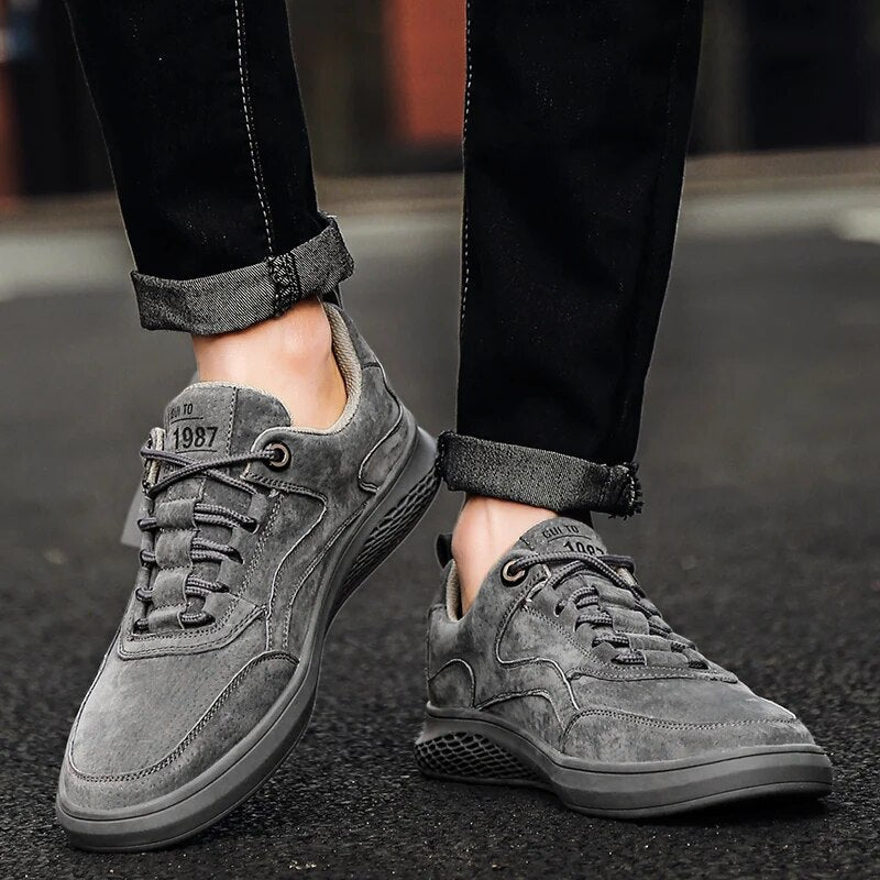Asher Suede Sneakers – City-Ready Suede with Laid-Back Versatility