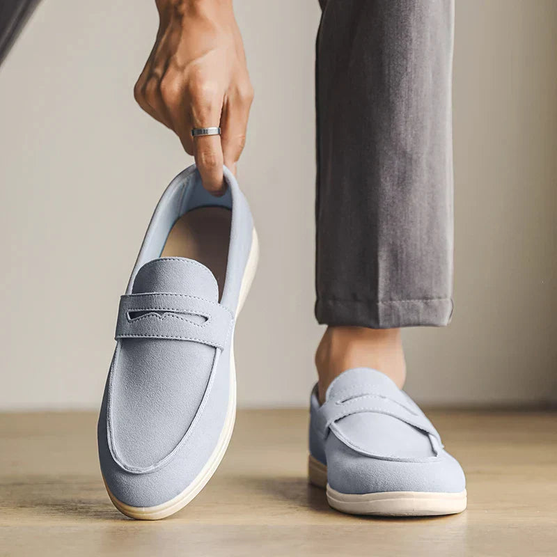 Nico Suede Loafers – Timeless Slip-Ons in Premium Brushed Suede