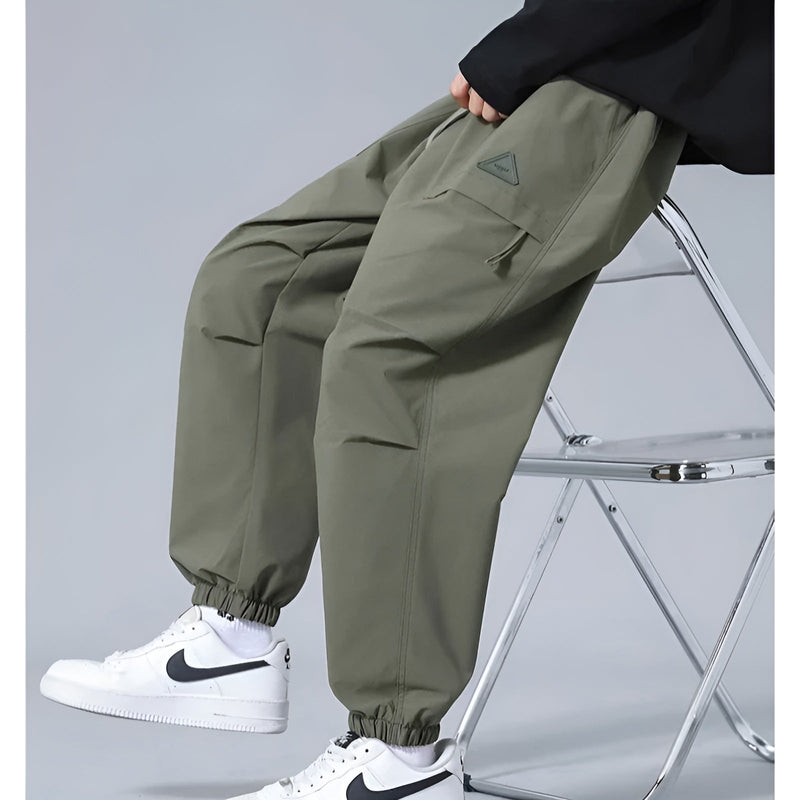 Kai Casual Straight-Leg Cargo Pants