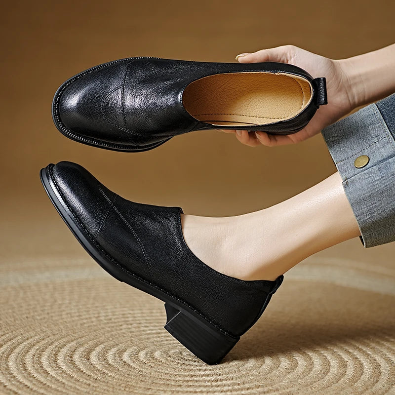 Elowen Leather Loafers