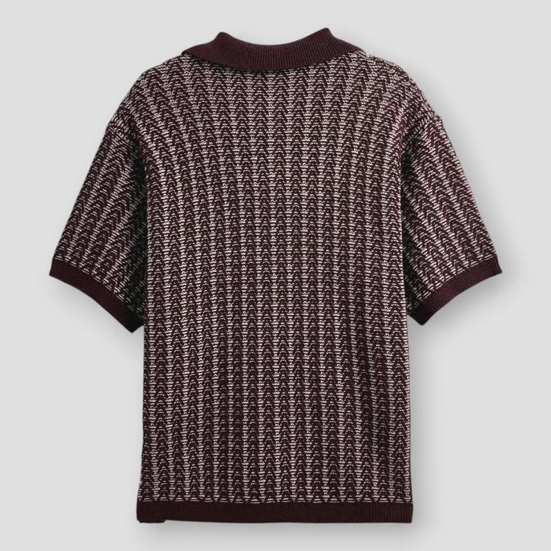 Lana Breeze Textured Knit Polo