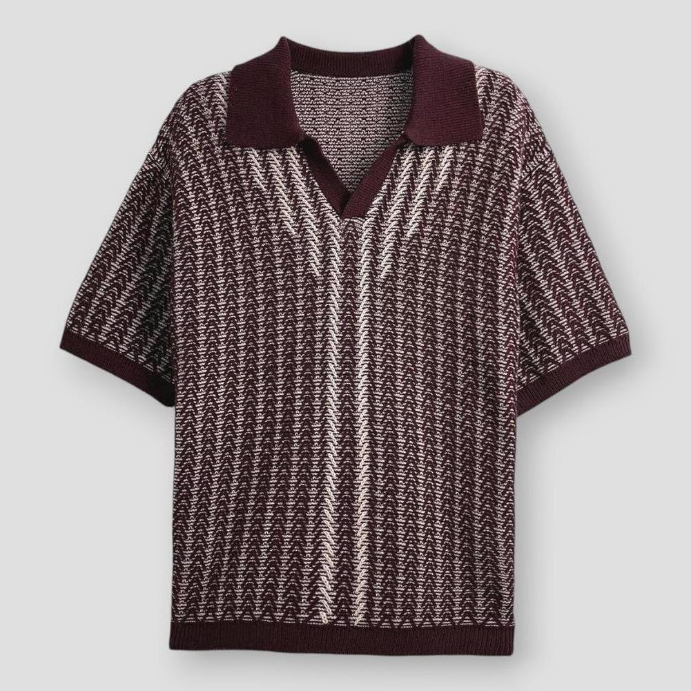 Lana Breeze Textured Knit Polo