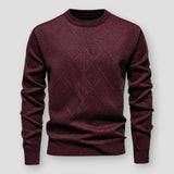 Julian Textured Ribbed Knit Sweater