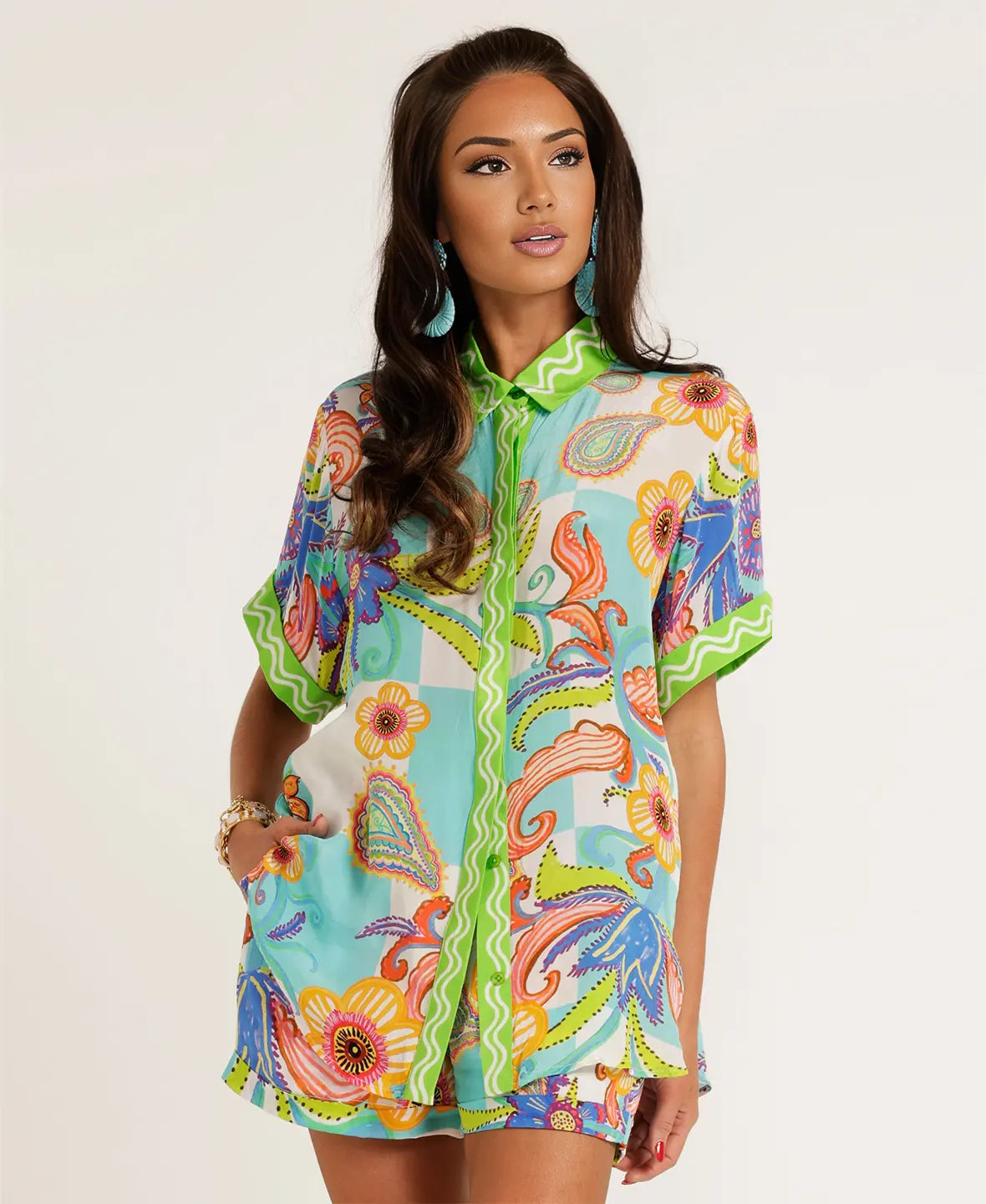 Santorini Lightweight Two Piece Set – Relaxed Fit for Effortless Summer Style 7