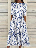 Savannah Floral Midi Dress – Lightweight & Breezy for Summer Outings 0