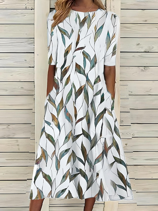 Savannah Floral Midi Dress – Lightweight & Breezy for Summer Outings 1