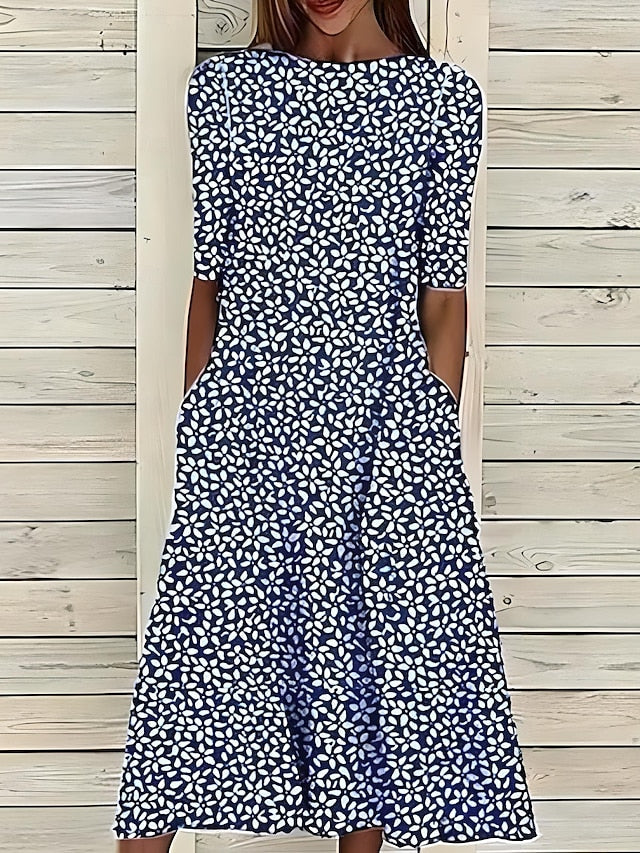 Savannah Floral Midi Dress – Lightweight & Breezy for Summer Outings 2