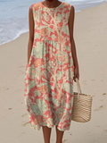 Savannah Floral Midi Dress – Lightweight & Breezy for Wedding Guests 0