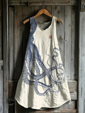 Savannah Flowy Summer Dress – Lightweight Fabric with Relaxed Fit & Tie-Back Detail 0