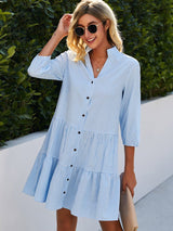 Savannah Gingham Midi Dress – Lightweight Cotton Blend for Effortless Summer Style 0