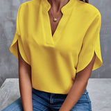 Savannah Long Sleeve Blouse – Soft Knit with Flattering Draped Fit 13