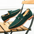 Savannah Suede Loafers for Women – Breathable Design with Stylish Metal Buckle 5