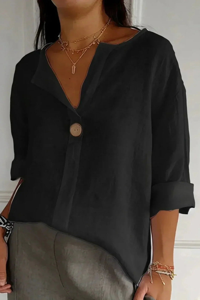 Savannah White Blouse – Lightweight Linen with Relaxed Fit for Summer 3