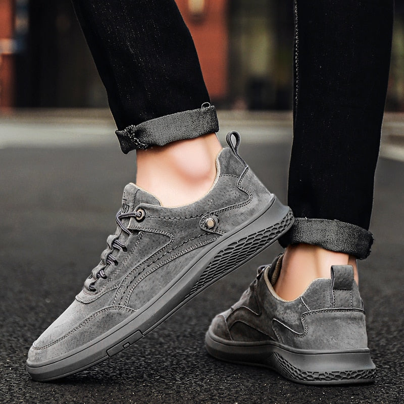 Asher Suede Sneakers – City-Ready Suede with Laid-Back Versatility