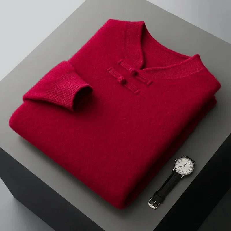Callahan Men’s Pullover Sweater – Soft Knit Jumper
