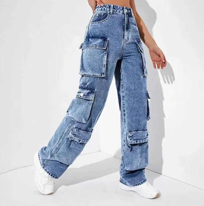 Jasper Versatile Women's Cargo Jeans