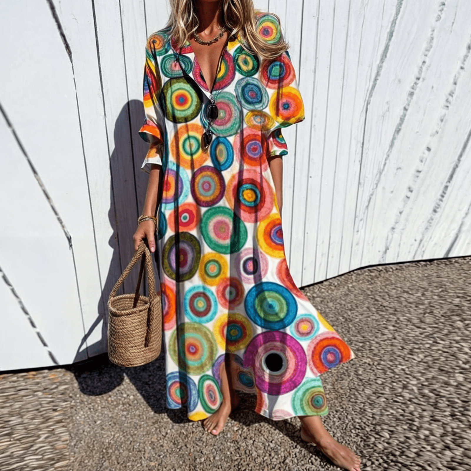 Geneva Boho Maxi Dress