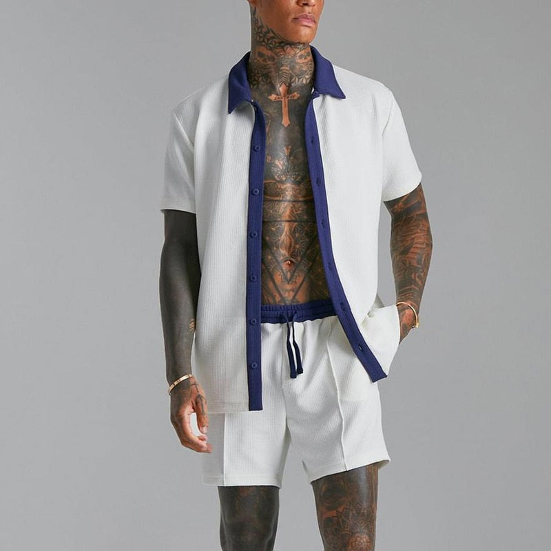 Knox Button-Up Summer Knit Set