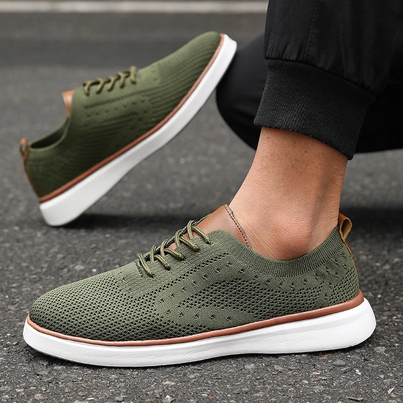 Delmar Flex Sneakers - Lightweight Breathable Walking Sneakers