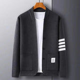 Duke Knitted Cardigan - Classic Men's Knit Layer for Effortless Style