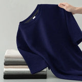 Griffin Waffle Knit Tee – Breathable Textured Tee for Everyday Comfort