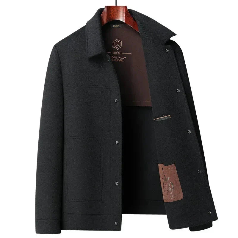 Valor Wool Jacket – Men's Classic Wool-Blend Outerwear for Timeless Style