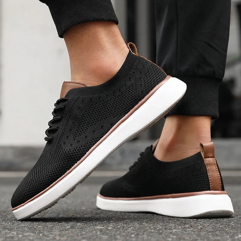 Delmar Flex Sneakers - Lightweight Breathable Walking Sneakers