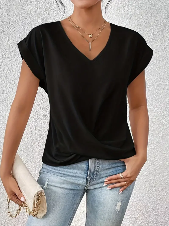 Lauren V-Neck Top