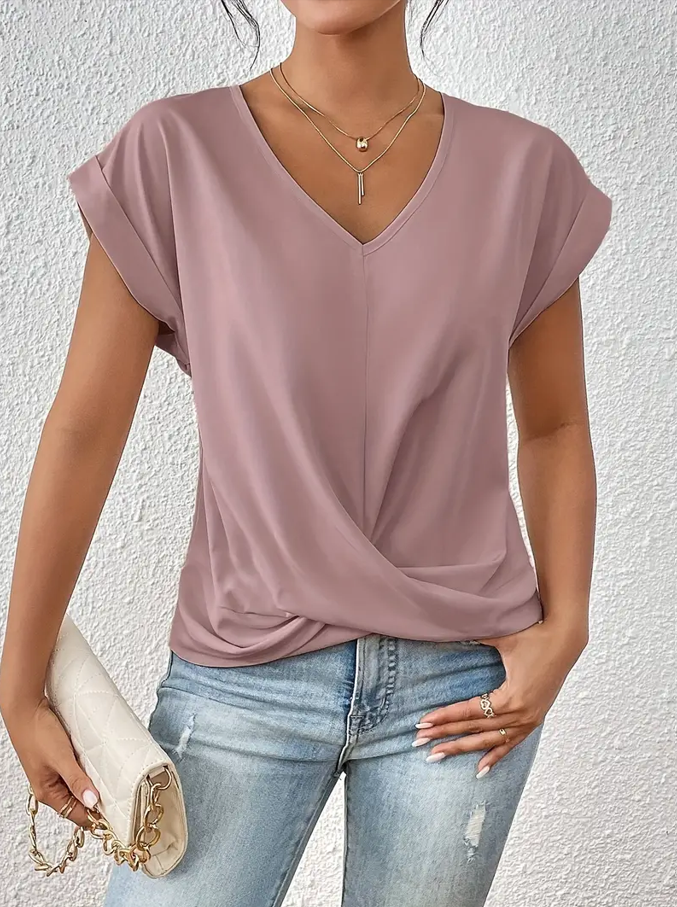Lauren V-Neck Top