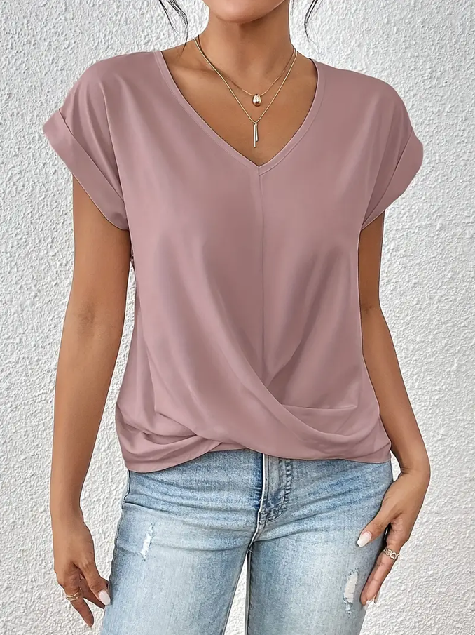 Lauren V-Neck Top