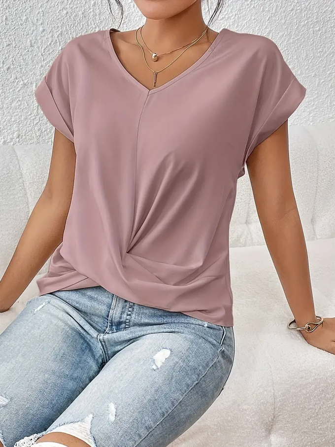 Lauren V-Neck Top