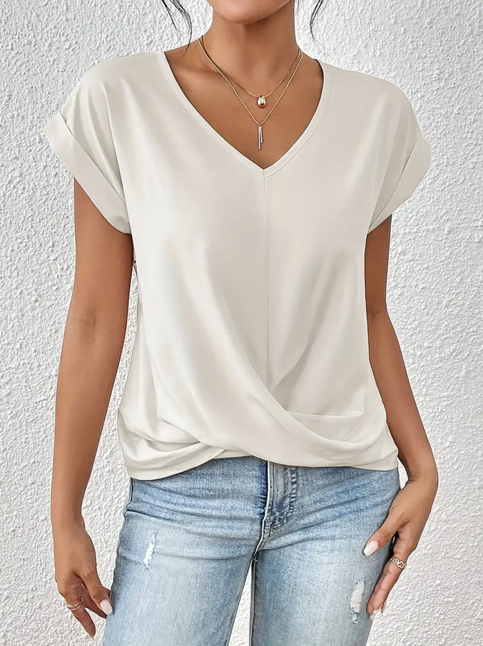 Lauren V-Neck Top