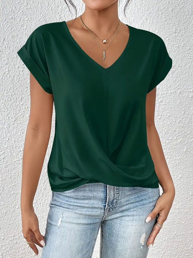 Lauren V-Neck Top