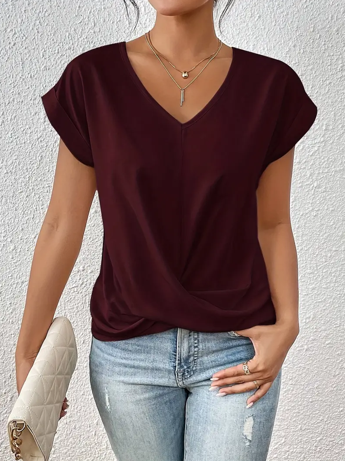 Lauren V-Neck Top