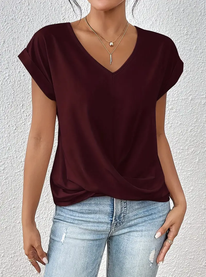 Lauren V-Neck Top