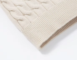 Wyler Men’s Zip-Up Cardigan – Premium Wool Cable Knit Cardigan