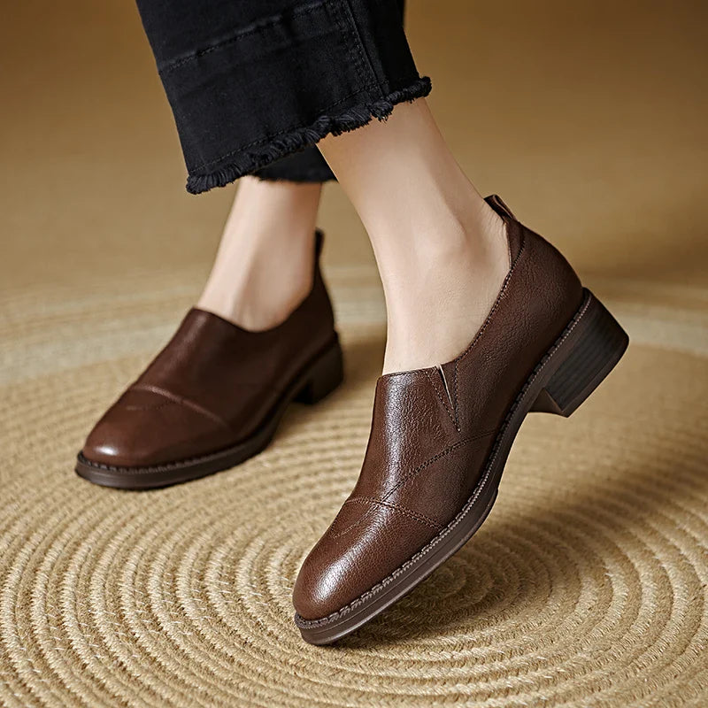 Elowen Leather Loafers