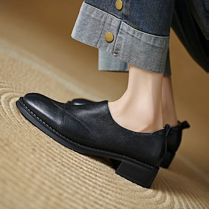 Elowen Leather Loafers
