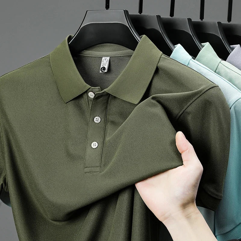 Daxton Performance Polo Shirt – Stretch Athletic Smart-Casual Top