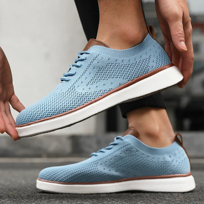 Delmar Flex Sneakers - Lightweight Breathable Walking Sneakers
