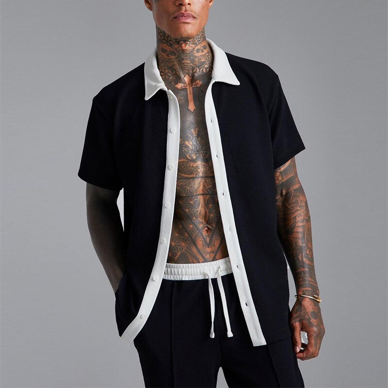 Knox Button-Up Summer Knit Set